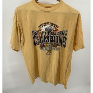 Vanderbilt Commodores‎ Womens 2007 SEC Basketball Tournament Champions T-Shirt